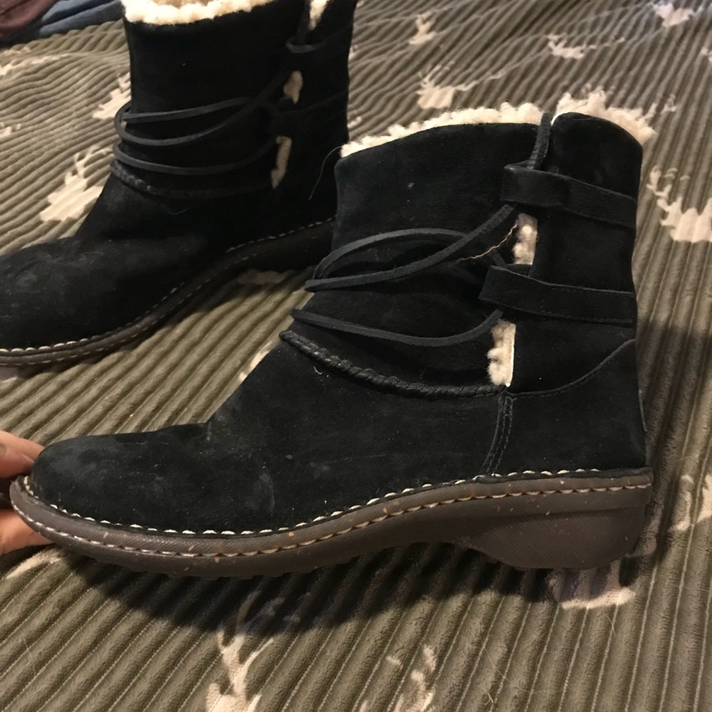 Uggs with Leather Laces